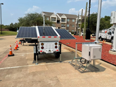 48 V DC Solar Generator – 1.3kW - 3-Panel Trailer